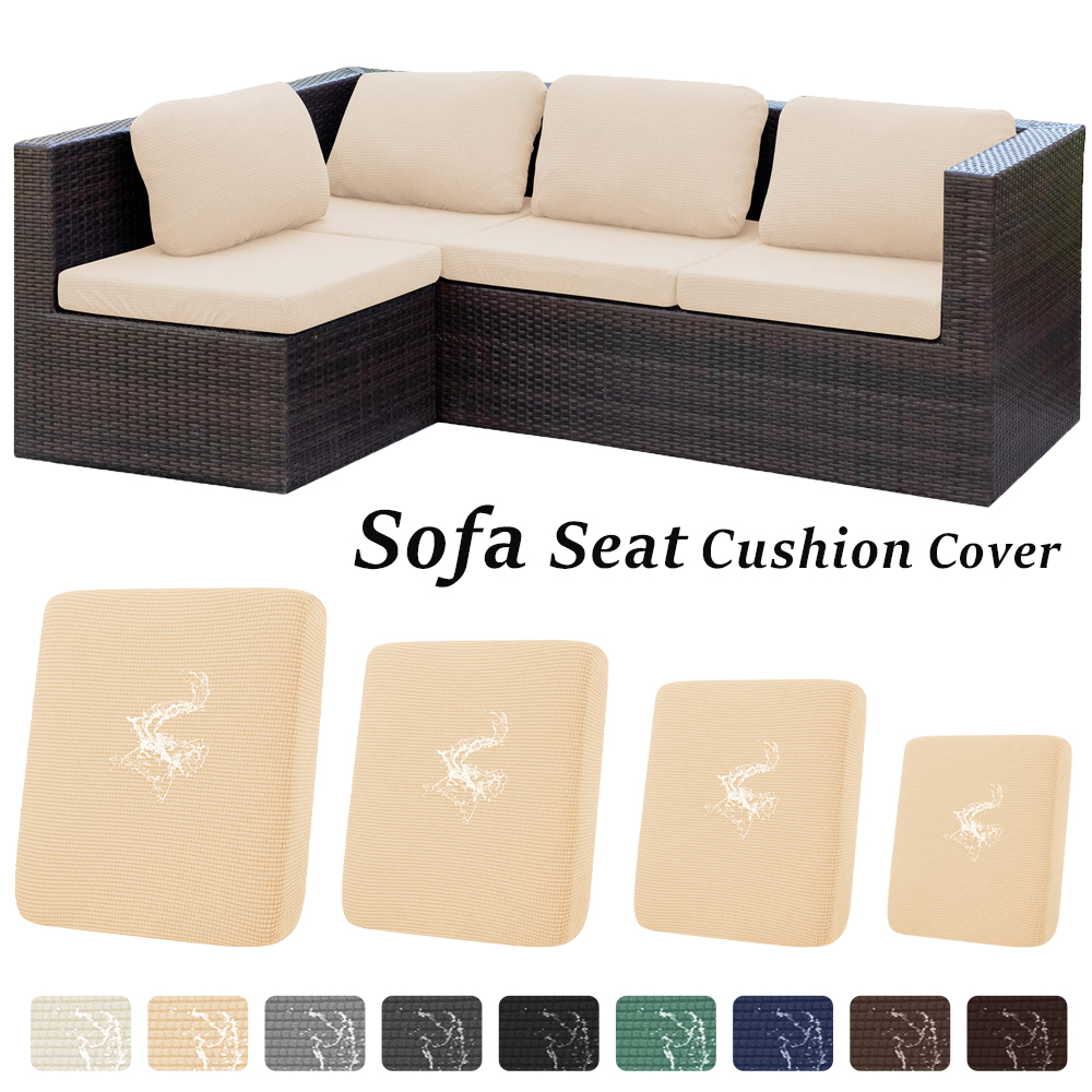 Outdoor Furniture With Storage For Cushions - Waterproof Outdoor Sofa Cover Stretch Patio