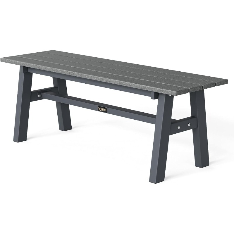 Outdoor Furniture Bench - 47 Inch Outdoor Bench Garden Porch
