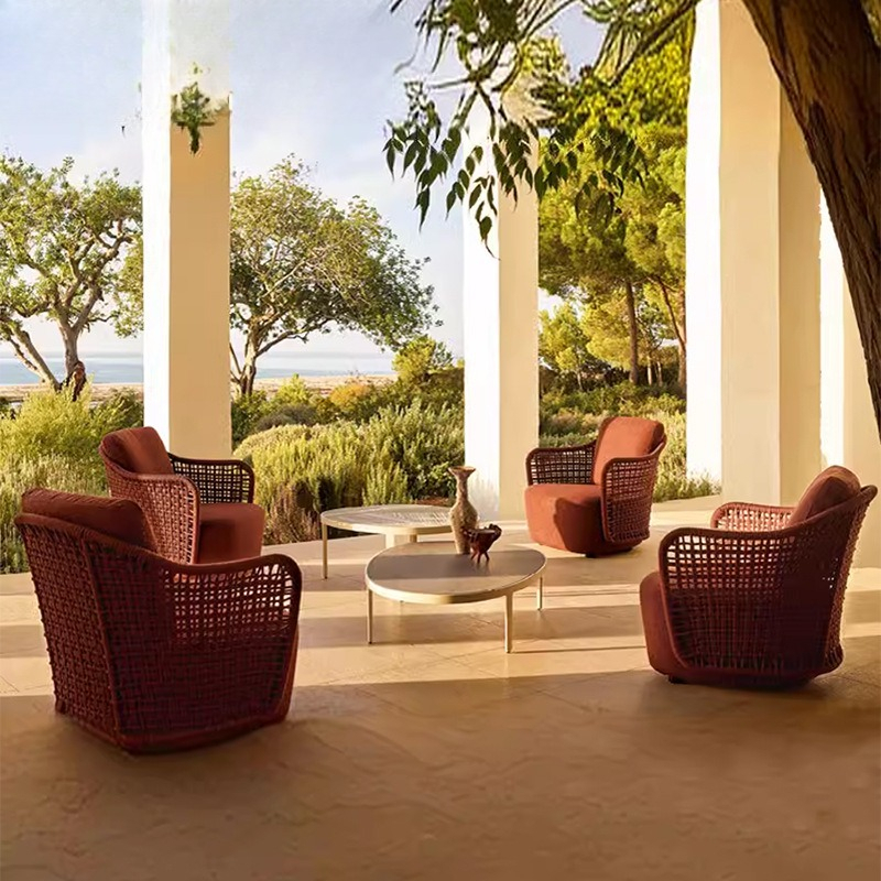 Outdoor Furniture Small - Outdoor courtyard garden, single balcony, small