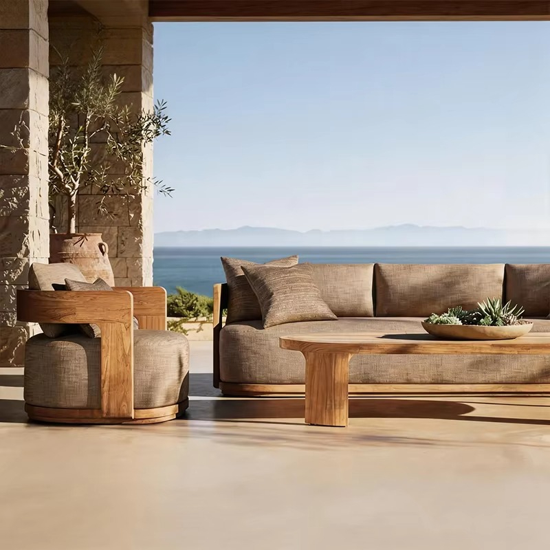 Modern Design All-Weather Teak - Outdoor Furniture Factory ulasan dan harga