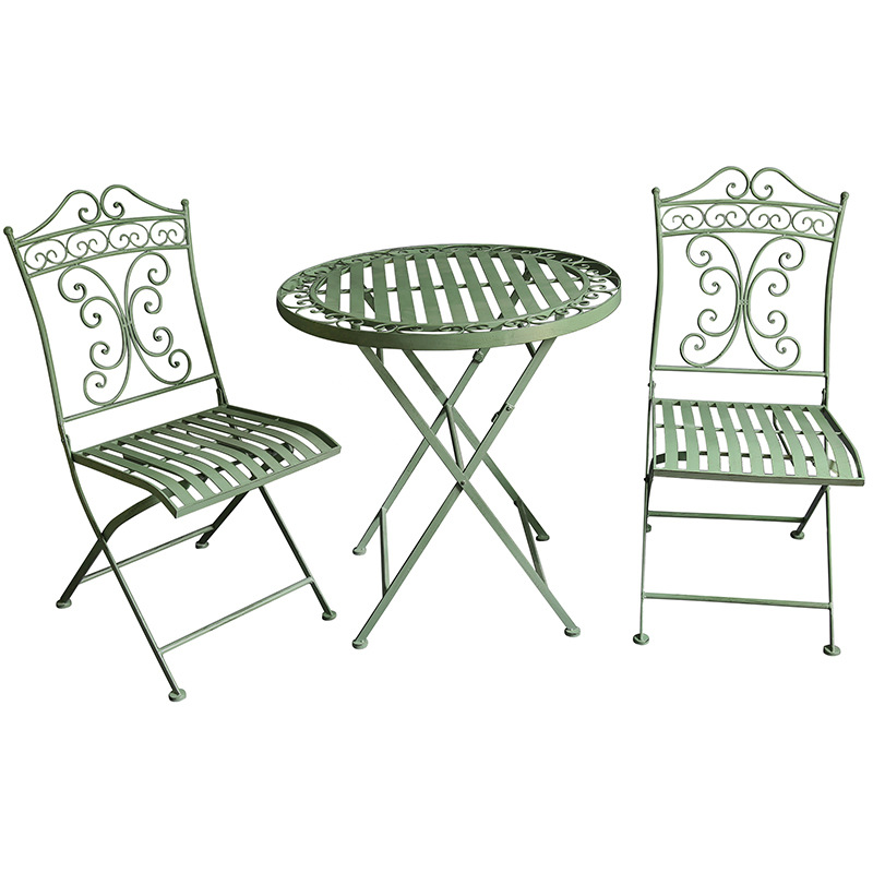 Outdoor table and chair three- - Outdoor Furniture Small ulasan dan harga