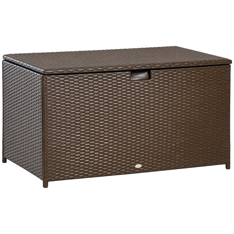 113 Gallon Outdoor Storage Box - Outdoor Furniture With Storage For Cushions ulasan dan harga