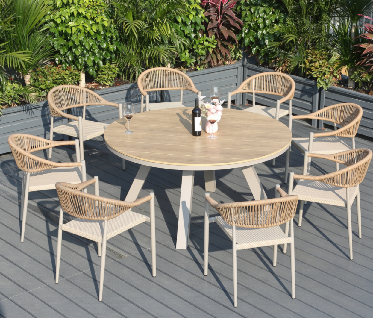*qDurable Aluminum Frame Outdo - Outdoor Furniture Factory ulasan dan harga