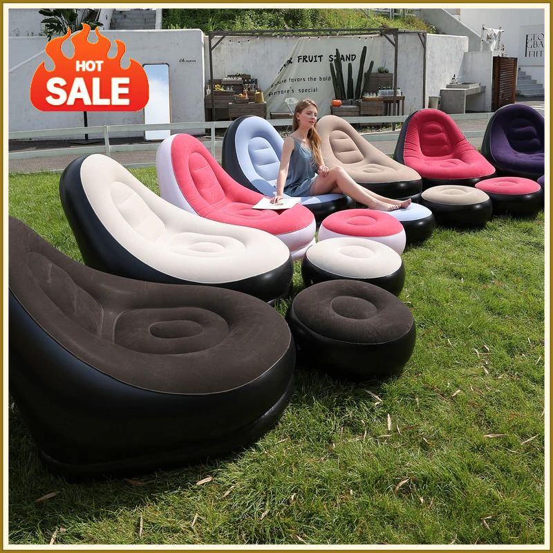 Lazy Couch Sofas Inflatable Ch - Outdoor Furniture Small ulasan dan harga