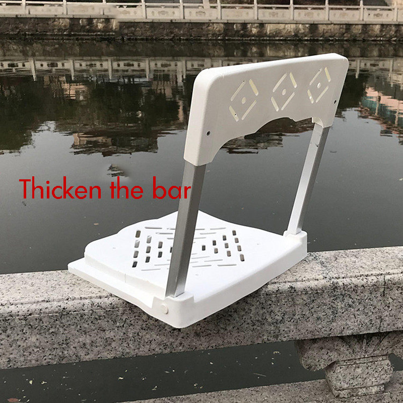 Foldable Fishing Box with Back - Outdoor Furniture Metal ulasan dan harga