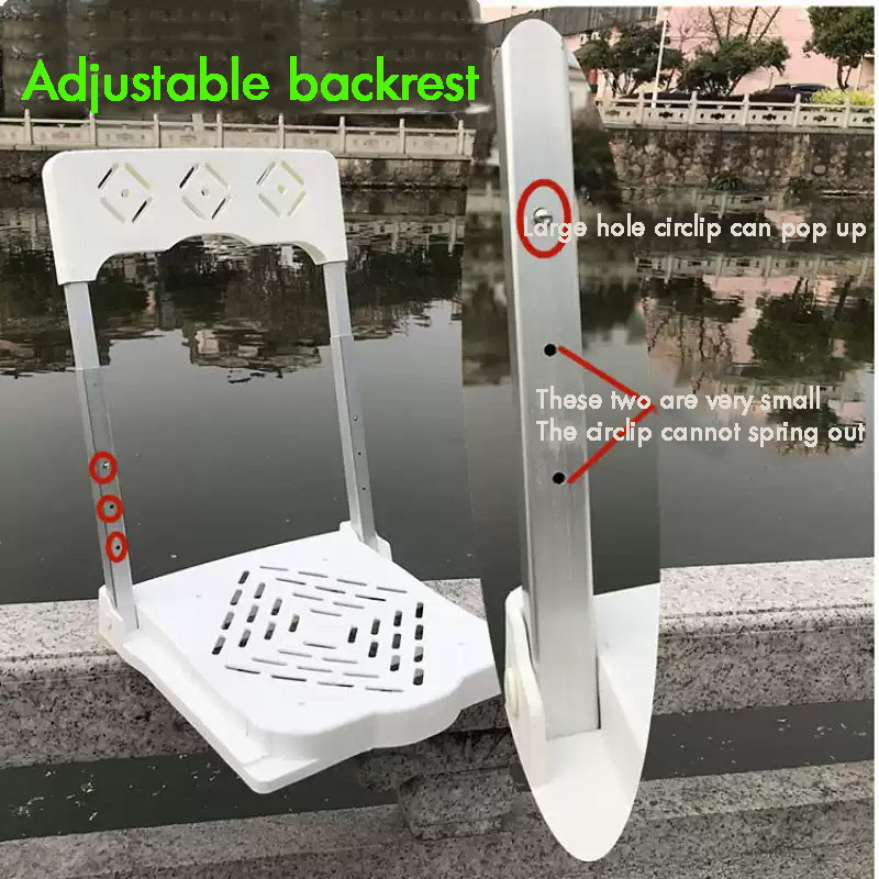 Foldable Fishing Box with Back - Outdoor Furniture Metal ulasan dan harga