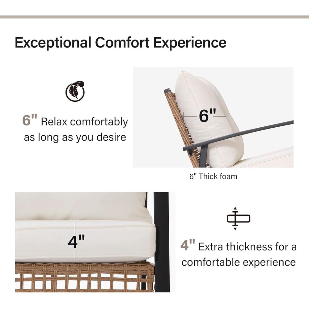 Oversized Comfort Patio Furnit - Outdoor Furniture With Storage For Cushions ulasan dan harga