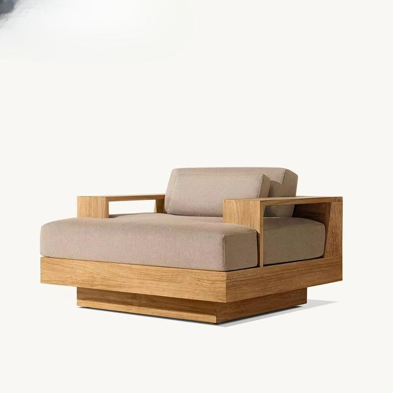 -Modern Luxury Leisure Teak Fu - Outdoor Furniture Factory ulasan dan harga