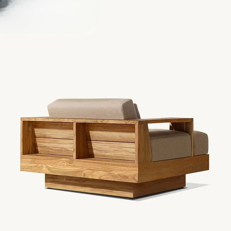 -Modern Luxury Leisure Teak Fu - Outdoor Furniture Factory ulasan dan harga