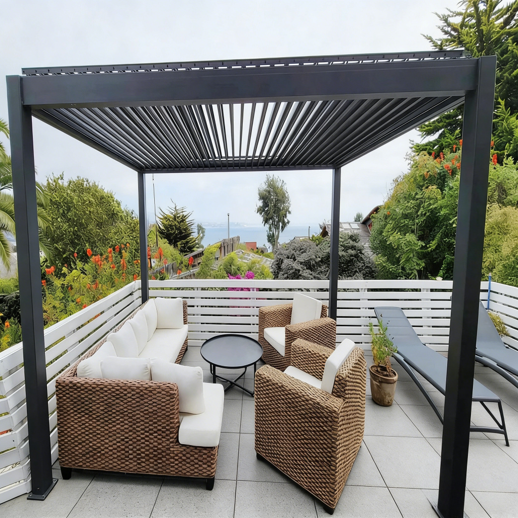 Outdoor Powder Coating Anti Ru - Outdoor Furniture Metal ulasan dan harga