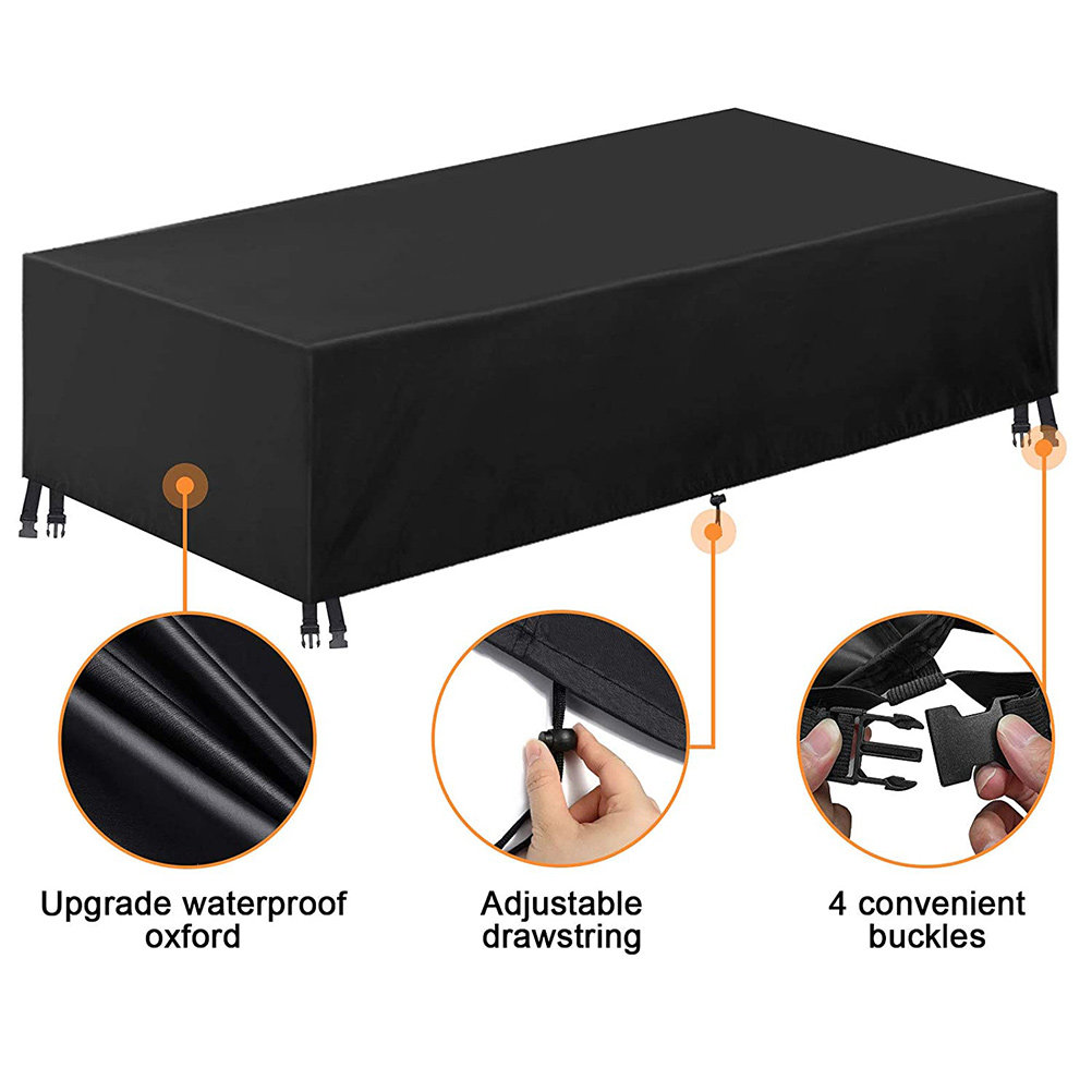 Waterproof Garden Table Cover  - Outdoor Furniture Heavy ulasan dan harga