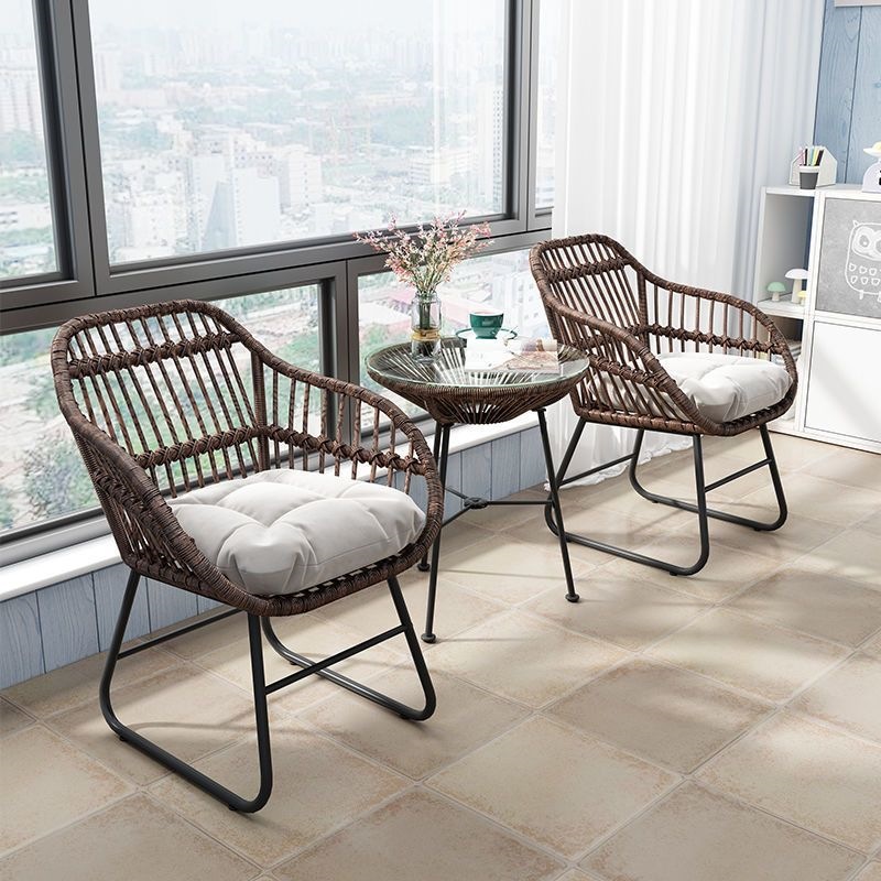 Balcony small table and chair  - Outdoor Furniture Small ulasan dan harga