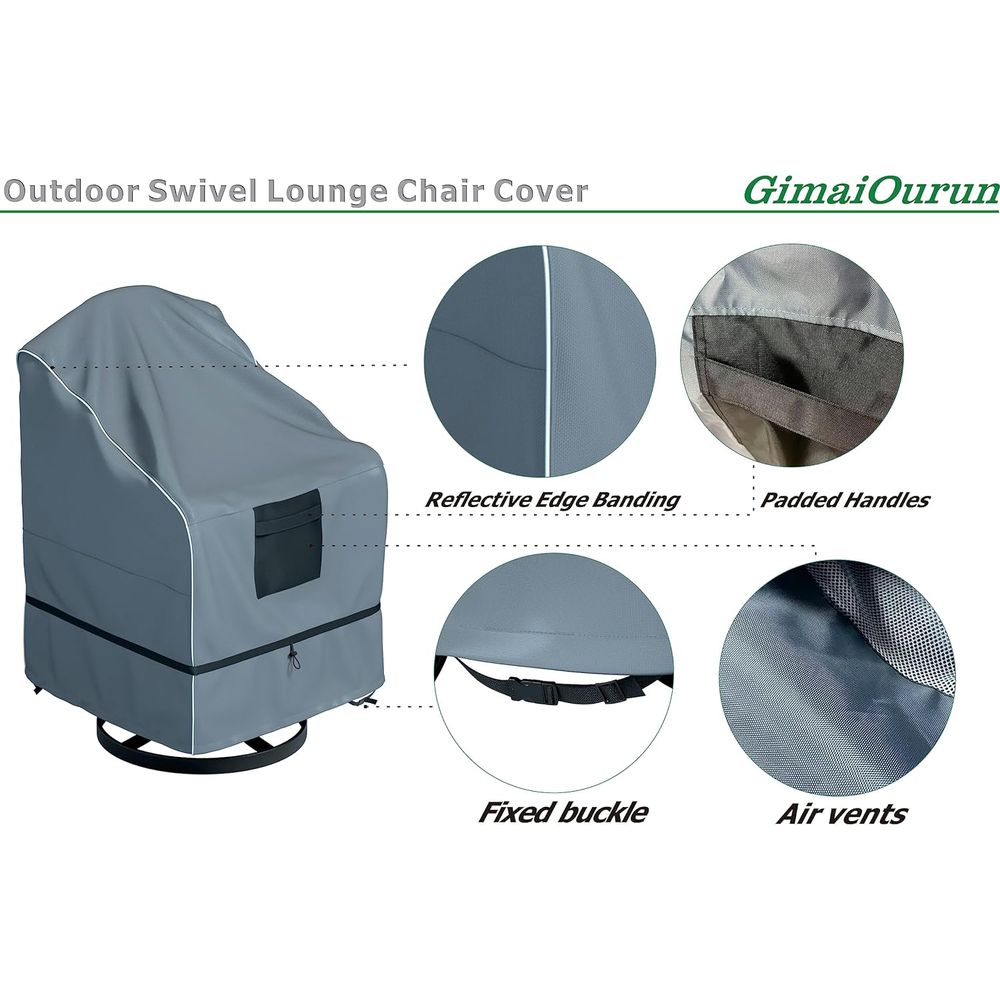Outdoor Swivel Recliner Cover, - Outdoor Furniture Heavy ulasan dan harga