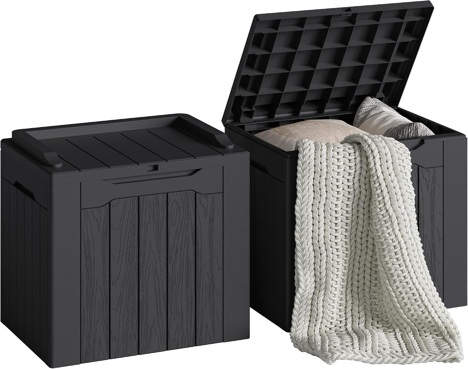 Devoko 30 Gallon Resin Deck Bo - Outdoor Furniture With Storage For Cushions ulasan dan harga