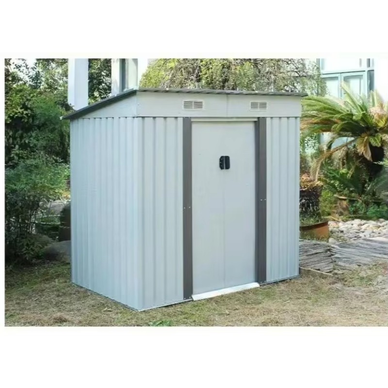 Outdoor Metal Garden Shed Wate - Outdoor Furniture Metal ulasan dan harga