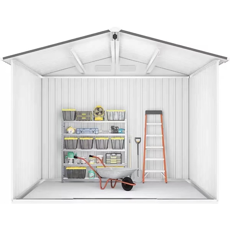 Outdoor Metal Garden Shed Wate - Outdoor Furniture Metal ulasan dan harga