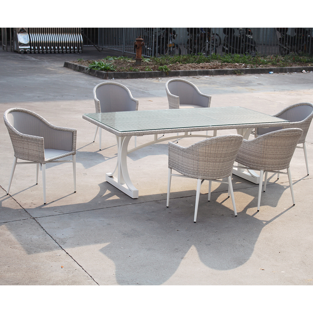Discount 7 Pieces Luxury PE Ra - Outdoor Furniture Factory ulasan dan harga