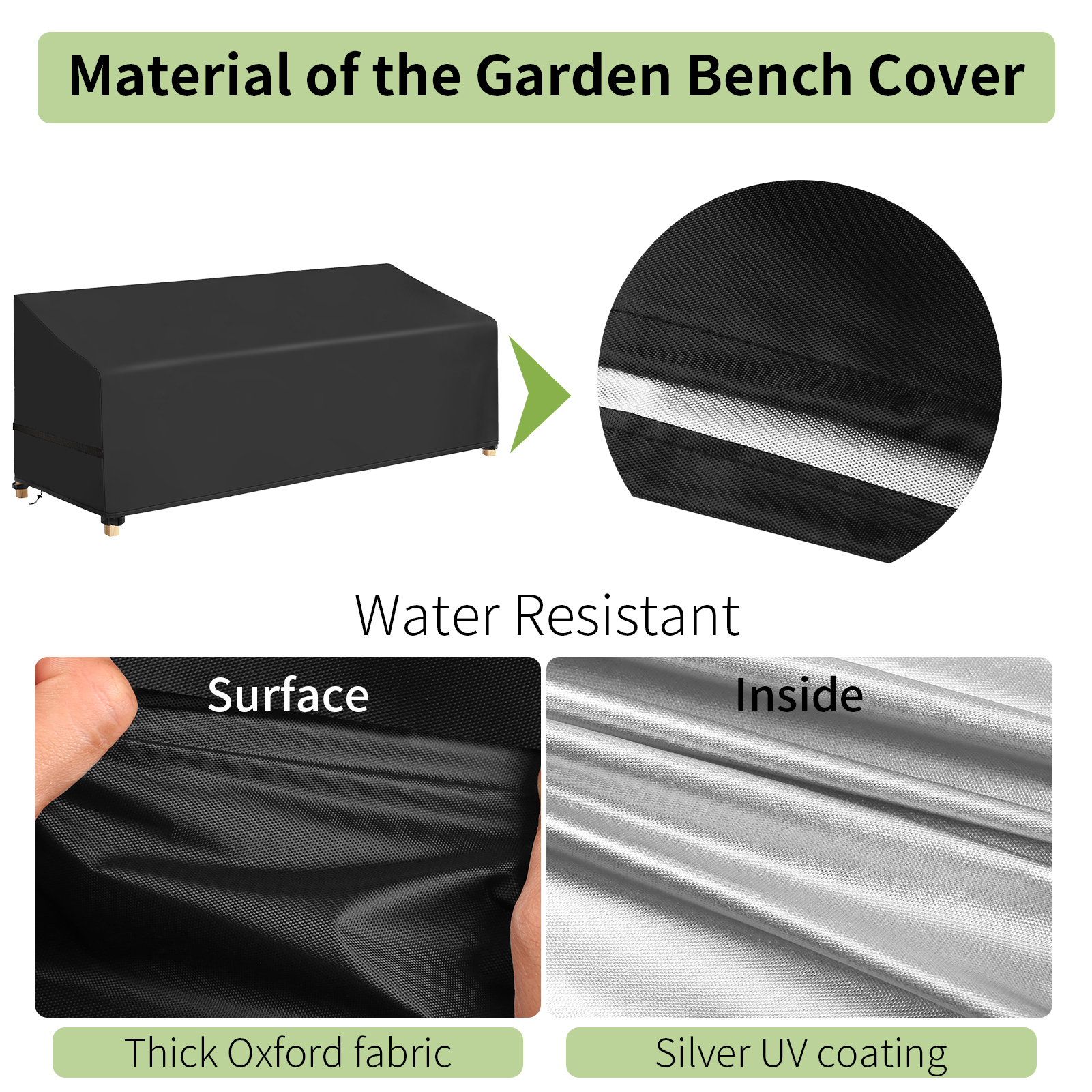 Waterproof Patio Chair Dust Co - Outdoor Furniture Bench ulasan dan harga